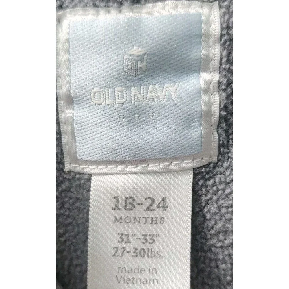 Old Navy Snow Bibs Black Insulated Winter Overalls‎ Adjustable Straps 18-24M